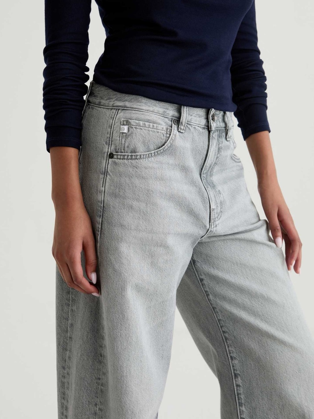 AG Jeans Hattie High Rise Barrel Jeans - Picture 2 of 12